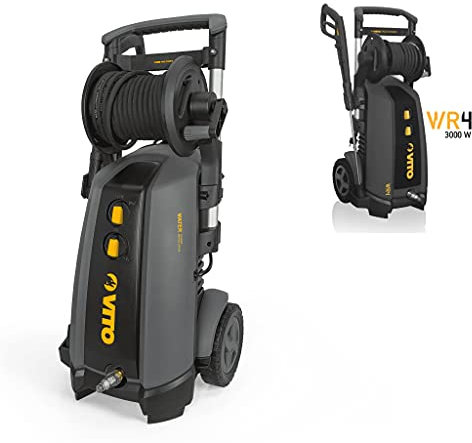 VITO - Nettoyeur Haute Pression Professionnel 180 Bars 3000W Moteur Induction Tuyau 8 m Lance Turbo Réservoir détergent WR4