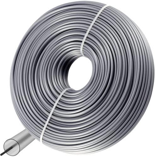 GARDENIX Fil de Coupe renforcé - 2 mm x 15 m - Rond - pour débroussailleuse Nylon