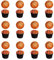 Basketball party decorations 24PCS Basketball Cupcake Toppers Basketball Birthday Cake Decorations for Basketball birthday party supplies Baby Shower Sport Birthday Party Decorations (1-basketball)