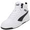 PUMA Rebound V6, Scarpe da ginnastica Unisex - Adulto, White Black, 45 EU