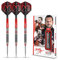RED DRAGON Jonny Clayton Element 24 Gramm Premium Tungsten Darts Set mit Flights und Stielen