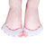 2 pezzi Gel per bambini Separatore per alluce valgo correttore per dita dei piedi per bambini Protezione per alluce valgo Piedi sovrapposti Alluce Valgo