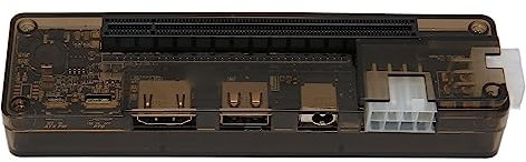Bewinner EXP GDC Externes PCI-E 3.0 Unabhängiges Grafikkartendock mit 6-Pin-8-Pin-Schnittstellenausgang Bis zu 220 W für Laptop-Notebook-PC (Express Karte)