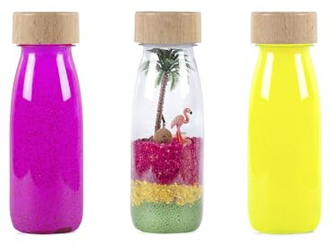 Petit Boum Lot de 3 Bouteilles sensorielles Paradise