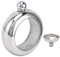 Petaca Con Forma De Pulsera, Elegante Pulsera De Petaca Para Mujer, Petaca De Acero Inoxidable 304, Petaca De Pulsera De Acero Inoxidable De 100 Ml Con Embudo Para Mujeres, Niñas, Hombres, Petaca De F