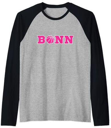 Bonn Basketball Fan Support Rheinland Stadion pink Raglan