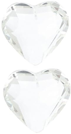 Veemoon 2st Lüfterlicht-zugseil Fenster Hängende Verzierung Klares Kristallprisma Transparente Prismenperlen Zugketten-ersatzperlen Kristall-zugkette Kette Liebe Weißer Kristall