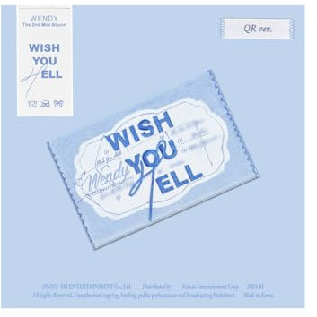 WENDY RED VELVET - 2nd Mini Album Wish You Hell QR version