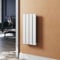 SUNXURY Heizkörper Klein 600x 311 mm Flachheizkörper für Badezimmer Vertikal Paneelheizkörper Badheizkörper Einlagig Mittelanschluss Weiß (224 Watt)