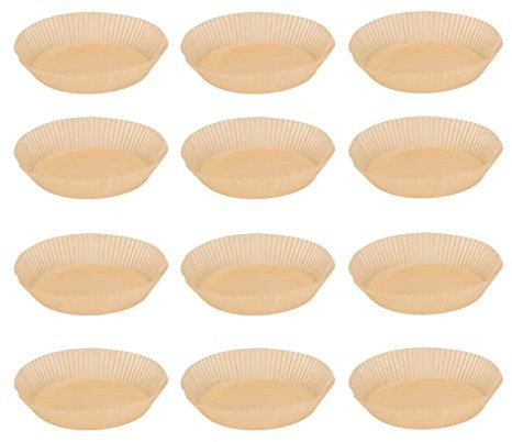 Wifehelper 50Pcs Fryer Liner Paper Disposable Oil Absorbing Paper Disposable Toilet Oil Paper Disposable Bathroom Paper Holder Parchment