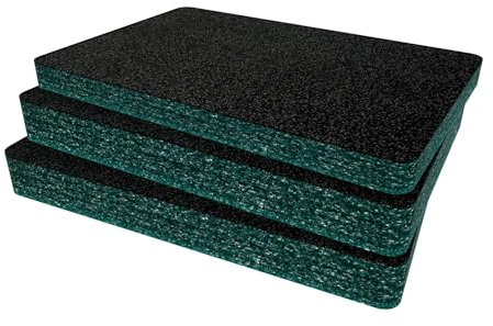 Shadow Foam Insert Pack Made for Peli 1500 - Cut and Peel Foam Inserts for Peli Cases | Camera Storage, Photography Organisation Teal / 50mm