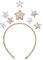 Serre-tête étoilé à paillettes - Bandeau de Noël pour adulte - Couronne à paillettes - Accessoire de cheveux pour fête, festival, vacances, anniversaire