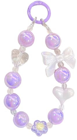 Chenxi Studio Beaded Phone Strap Multipurpose Decoration Trendsetting Beaded Phone Cord For Smartphones Daily Travel Use