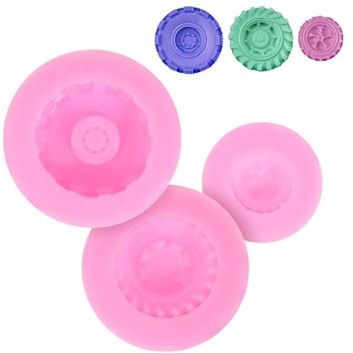 BESTYASH 3stücke Silikonformen Für Kuchen Reifenform Backformen Dessertformen Diy Silikonformen Geformte Formen Leicht Zu Reinigen Haushalt Küche