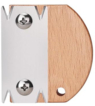 Furnier Kanten Trimmer,Ergonomische Kantenbandiermaschine Mit Holzgriff - Manuelles Gerades Kantenanleimschneidewerkzeug | Für Furnier, PVC, Laminat, Sperrholz, Melaminplatte, Möbel, Schrank Und Heimw