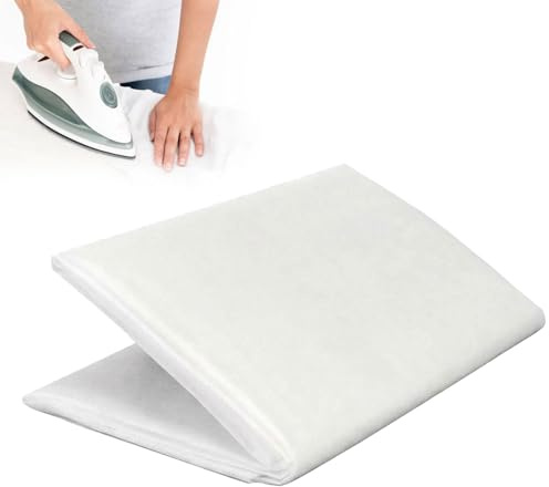 Bügelvlies Weiß 200 X 100 Cm,Volumenvlies,Bügelvlies Beidseitig Haftend,Bügelvlies Zum Verstärken,H250 Zum Aufbügeln,Volumenvlies Zum Aufbügeln Einseitig,Für Bügelfalten,Verstärkte Bekleidung