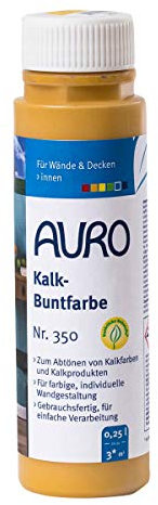 AURO Kalk-Buntfarbe Gelb 0,25 L
