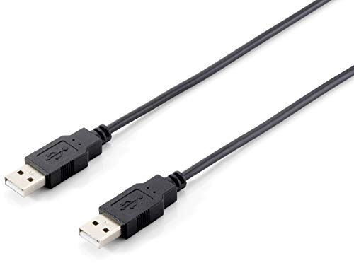 Equip USB Kabel A -> A St/1.80m sw Polybeutel
