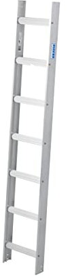 Krause 804617 Kaminkehrer-Leiter Alu-natur, 7 Sprossen