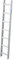 Krause 804617 Kaminkehrer-Leiter Alu-natur, 7 Sprossen