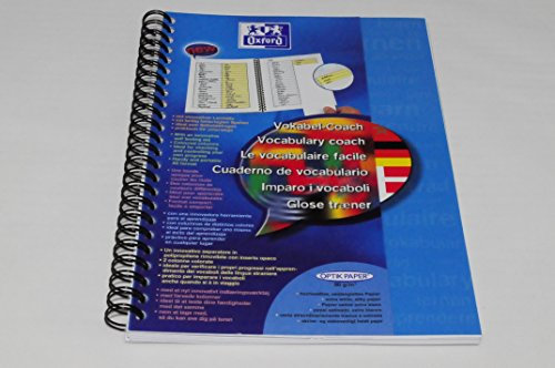 Oxford Vokabel-Coach, DIN A5, 2-spaltig, 48 Blatt, 90 g/qm VE = 1