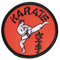 DEPICE Abzeichen Karate Kick Stickabzeichen Aufnäher gestickt Patch