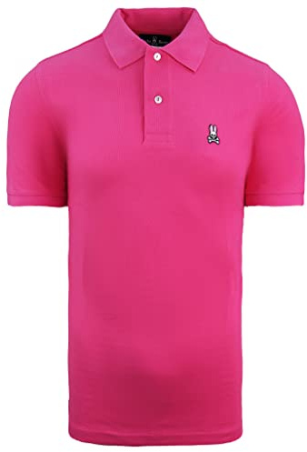 Psycho Bunny Classic Short Sleeve Polo Pink 4