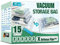 Vacuum Storage Bag, Vacuum Seal Bag for Moving, Storage and Shipping (15 Combo)
