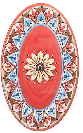 TOUCH MEL Vassoio ovale piccolo MADRID 36 x 22 cm