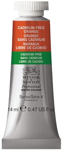 Winsor & Newton Professional Watercolour - 14ml - Cadmium Free Orange (Series 4) (899)