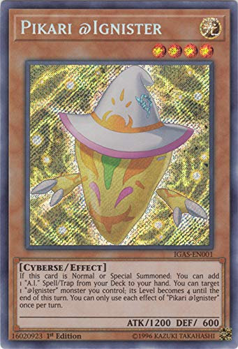 Pikari @Ignister - IGAS-EN001 - Secret Rare - 1. Auflage
