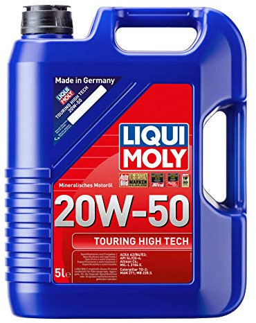 LIQUI MOLY Touring High Tech 20W-50, 5 L, SKU: 20813