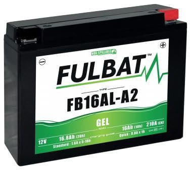 FULBAT BATTERIE MOTO FULBAT GEL FB16AL-A2 / YB16AL-A2 12V 16,8AH 210A