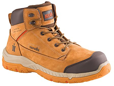 Scruffs Herren Solleret Sicherheitsstiefel, Hellbraun Stiefel