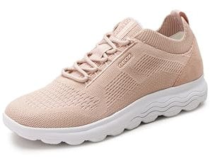 Geox Damen D SPHERICA Sneaker, Nude, 38 EU