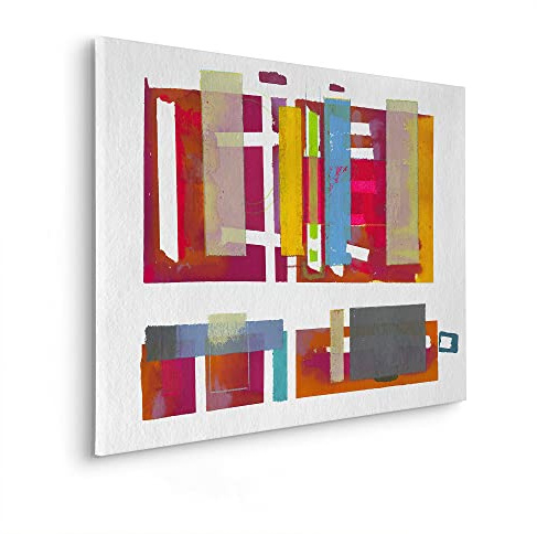 Komar Keilrahmenbild im Echtholzrahmen - Clarity - Größe 60 x 90 cm - Wandbild, Kunstdruck, Wanddekoration, Design, Wohnzimmer, Schlafzimmer