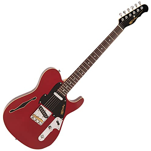 Fret-King Country Squire Stealth - Candy Apple Red