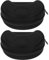 Healifty 2pcs boxes Large Size Glasses Snowboard Eyewear Goggles Storage Containers Ski Snow Eva Skiing Lightweight Goggles Outdoor Hard Case with Cases Travel Zipper Holders Motorbike
