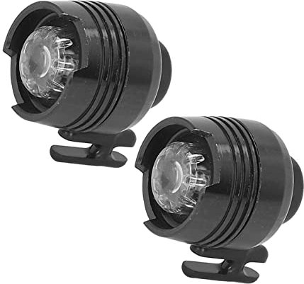 2 Stück Croc Schuhe Scheinwerfer, 2 Stück LED Clogs Schuhe Licht, IPX5 Wasserdicht, Wandern Campingausrüstung Essentials Zubehör, für Hundespaziergänge, Praktisches Camping und (Schwarz)