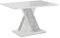 ALTDECOR Couchtisch, Kaffeetisch, ideal als Sofatisch oder Wohnzimmertisch, solide Konstruktion aus Möbelplatte,120x60x60 cm - Weiß/Betonoptik - RONX Mini