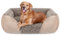 JOEJOY Cuccia Cane Interno Taglia Grande, Cuccia per Cani Lavabile, Cuscino per Cani Antiscivolo Anti-ansia, Letto Cane Morbida Confortevole, 89x63x23cm