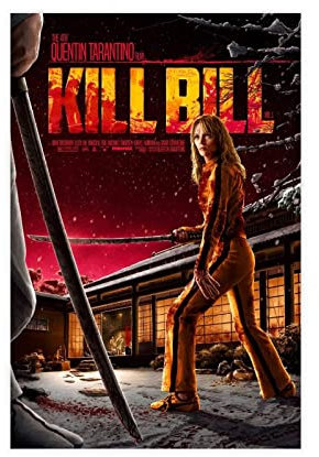 Filmposter Kill Bill 011, auf Leinwand, Schlafzimmer, Dekoration, Sport, Landschaft, Büro, Raumdekoration, Geschenk, ungerahmt, 60 x 90 cm