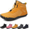 Chaussures Pieds Nus d'Hiver Pour Homme et Femme, Imperméables, Automne et Hiver, Jaune, 42 EU