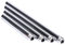 Fuworance One Pcs Straight Shower Head Extension Arm Round Rain Shower Head Extender Bar Stainless Handheld Shower Head Extender Tube G1/2 Inch Connector Shower Arm Extra Hose Pipe Chrome (15cm)