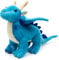 Uni-Toys - Drache blau - 26 cm (Länge) - Plüsch-Fabeltier - Plüschtier, Kuscheltier