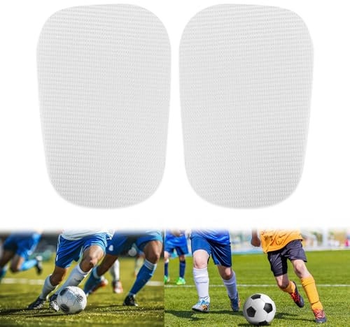 Mini Schienbeinschoner 1 Paar Schienbeinschoner Klein Fussball Mini Shin Pads Football Herren Individuell Bequeme und Leichte für Jugendliche und Erwachsene Schutzausrüstung 15 * 10cm