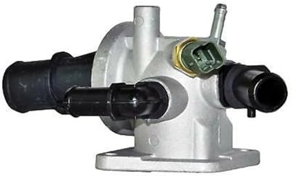 THRU Compatibile con Fiat per 500 per Idea per Panda per Punto 55224021 55180041 0055180041 1538707 Gruppo Termostato Termostato Liquido di Raffreddamento Auto Termostato Radiatore