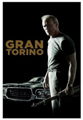 gyhac Filmposter Gran Torino (2008), Leinwand, Poster, Schlafzimmer, Dekoration, Landschaft, Büro, Raumdekoration, Geschenk, 30 x 45 cm