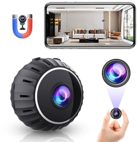 Cetoon Mini Spy Camera, Small Camera Wifi Wireless, 1080P HD Spy Camera Hidden with Audio and Video, Mini Camera with Night Vision Motion Detection for Outdoor/Indoor