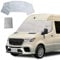 Sonnenschutz Frontscheibe für Mercedes Sprinter 2006-2018, Wasserdicht Auto Windschutzscheiben Abdeckung, Windschutzscheibenabdeckung UV-beständig, Staub, Frostbeständig